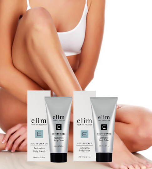 ELIM Body Science Restorative Cream and Body Polish Duo image 0